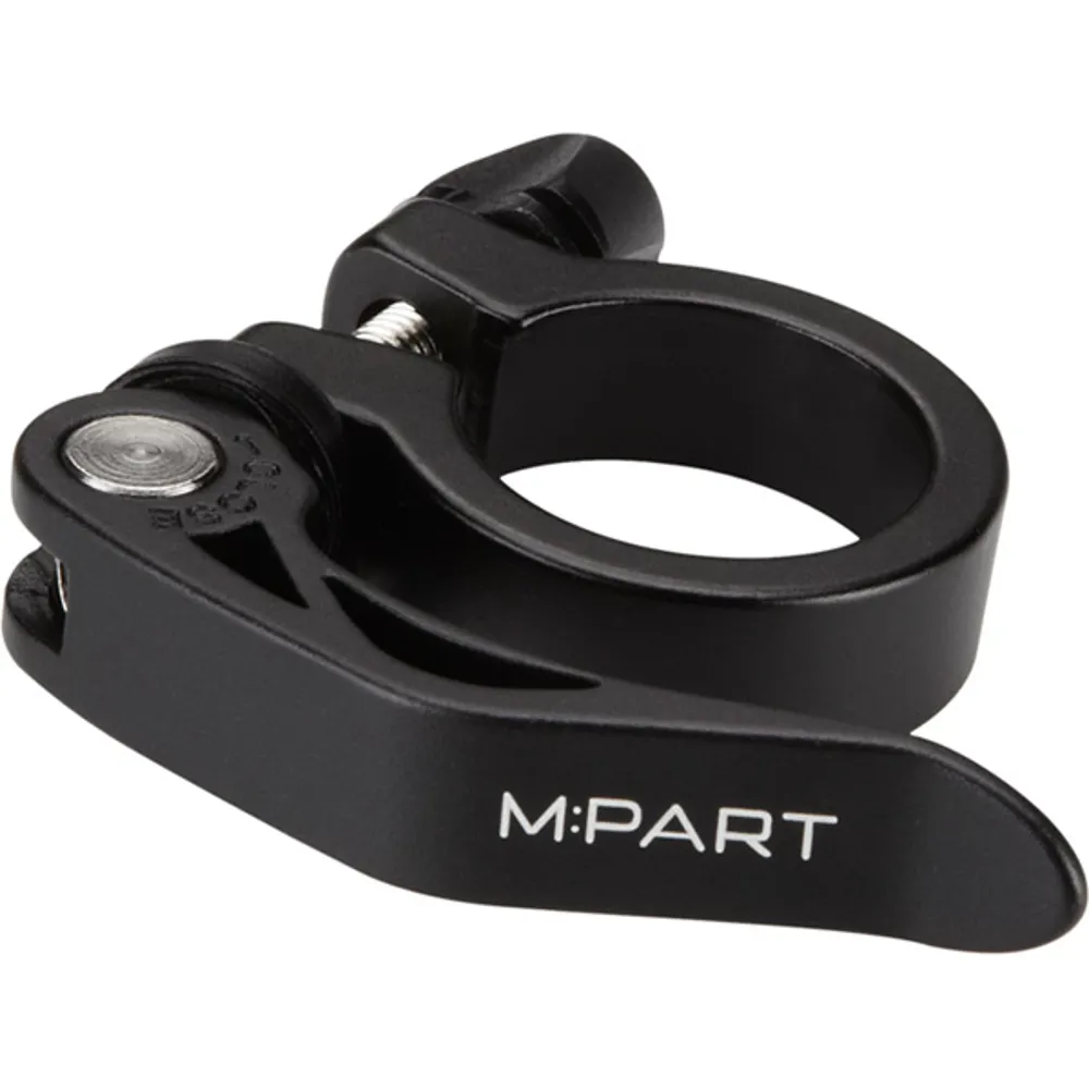 Team Cycles M Part Quick Release 28.6mm Seat Clamp in Black | Interest FREE Finance & Online Refund Policy.