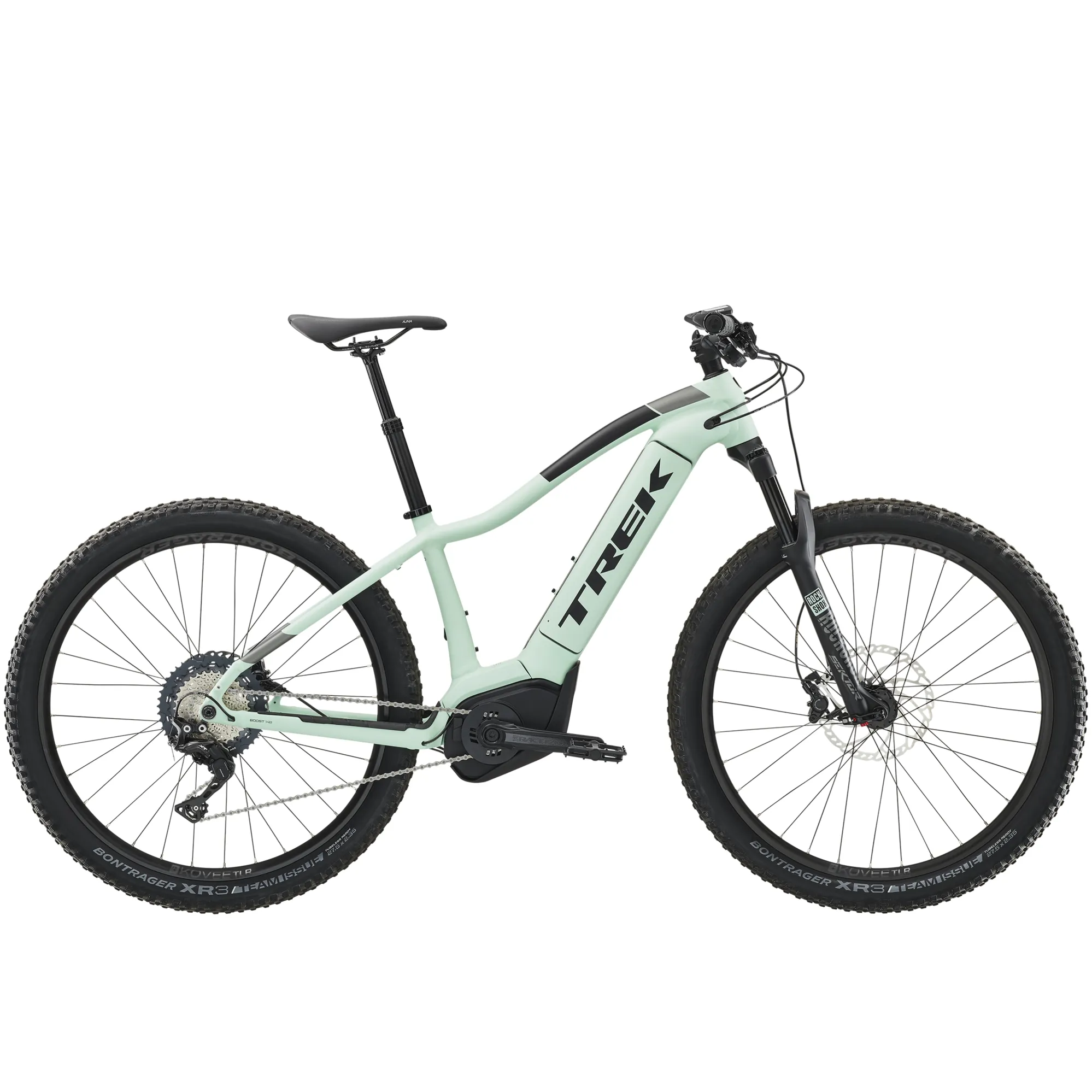 2019 Trek Powerfly 7 W EU Womens Hardtail E Bike in Green