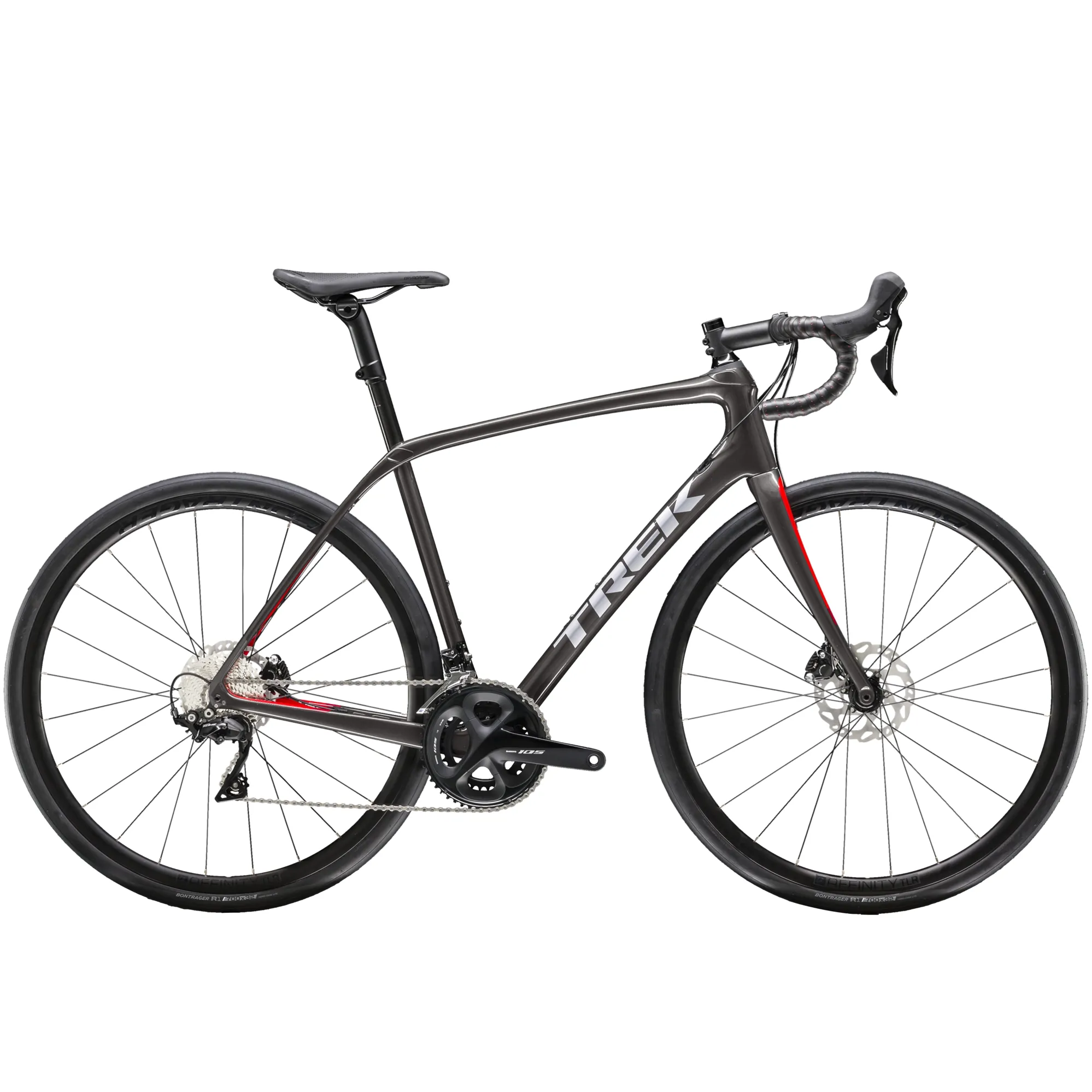2019 Trek Domane SL Disc Mens Carbon Road bike in Grey