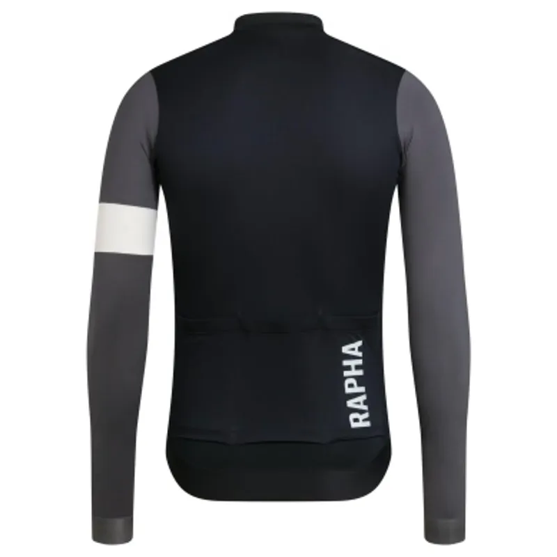 Rapha Pro Team Long Sleeve Training Jersey in Black-1