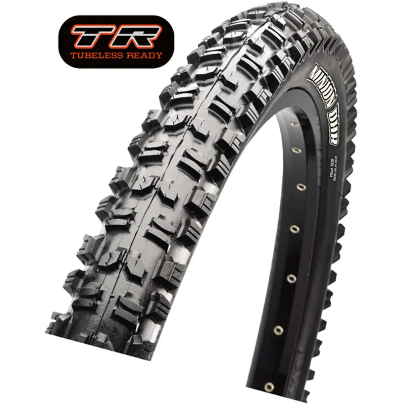 Maxxis Minion DHR II 60 TPI Folding Dual Compound EXO Tubeless Mountain Bike Tyre - 27.5 x 2.30