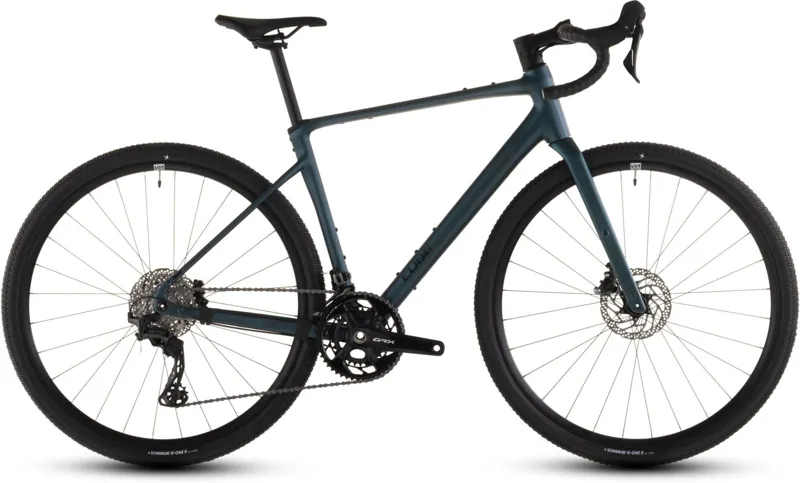 Cube Nuroad Race Gravel Bike in Royalgreen and Black