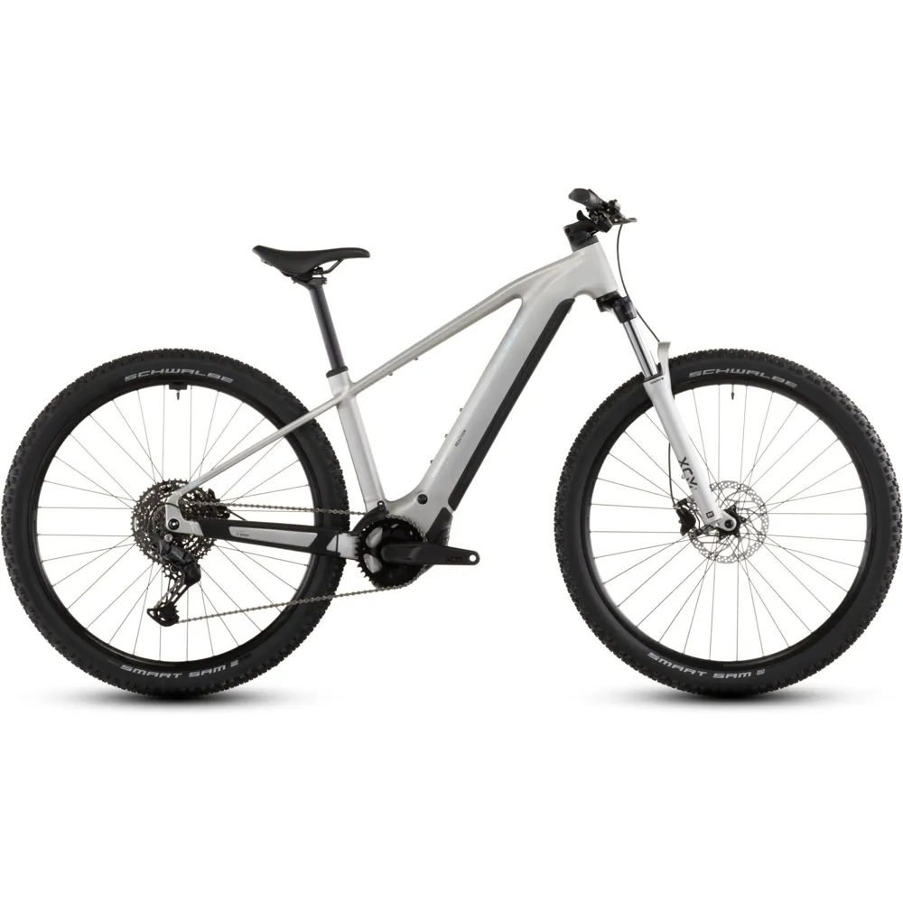 Team Cycles Cube Reaction Hybrid One 600Wh Electric Mountain Bike in Sleekgrey and Prism | Interest FREE Finance & Online Refund Policy.