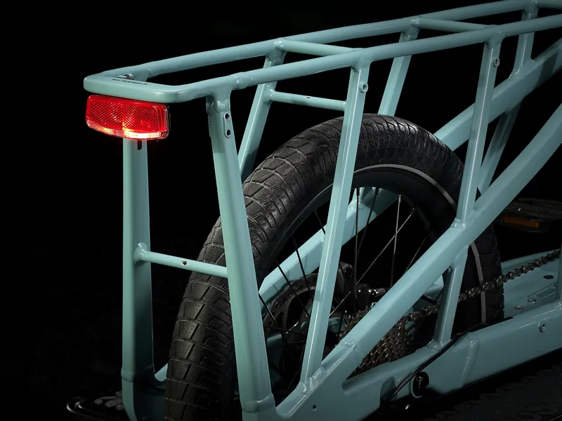 TREK Fetch+ 2 500Wh Electric Cargo Bike in Blue Sage-4