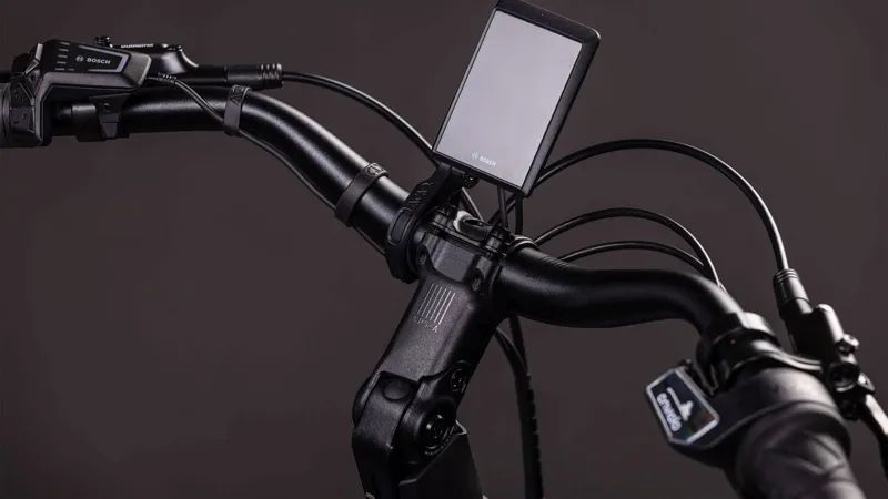 Cube Supreme Hybrid Deluxe SLX EE 600Wh Electric Hybrid Bike in Seagrey and Black-6