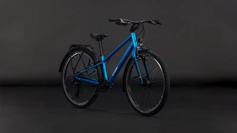 Cube Numove 240 FE Kids Bike in Topasblue and Nebula-6