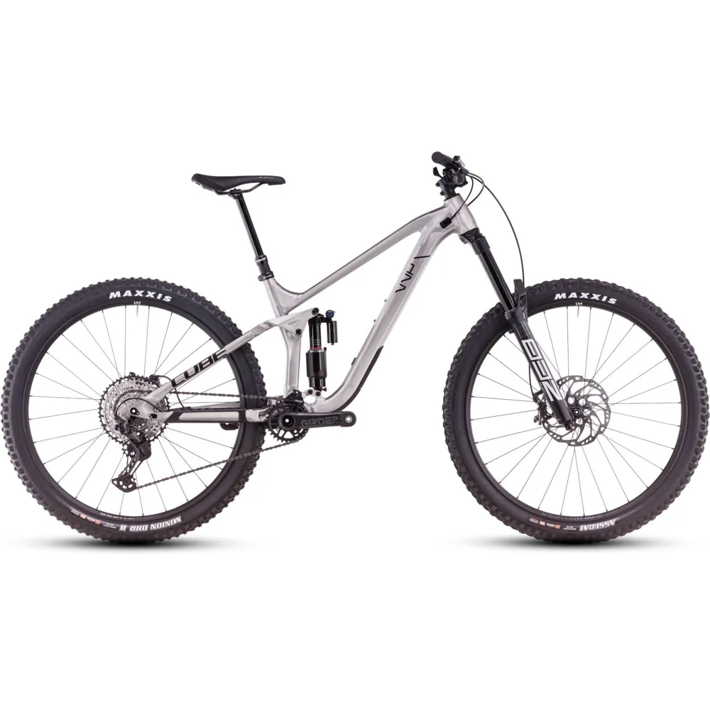 Team Cycles Cube Stereo ONE77 Race Full Suspension Mountain Bike in Rawmetal and Black | Interest FREE Finance & Online Refund Policy.
