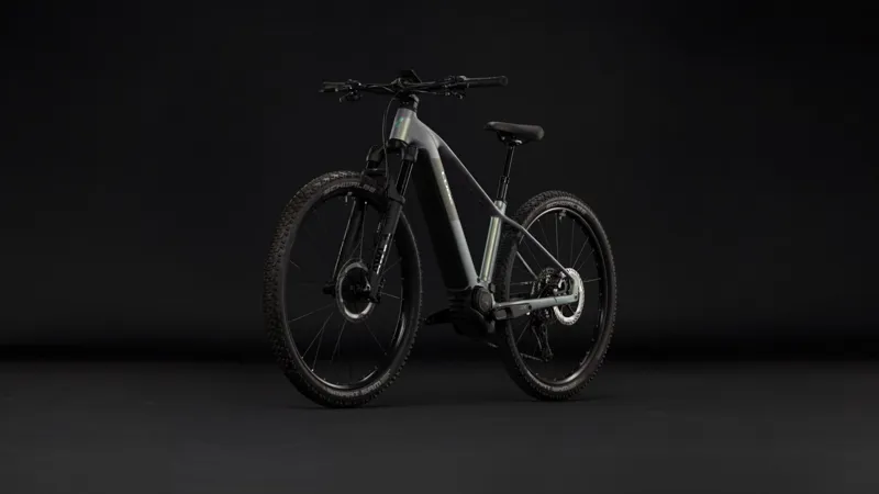Cube Reaction Hybrid SLT 800Wh Electric Mountain Bike in Kolibri and Crisscross-6