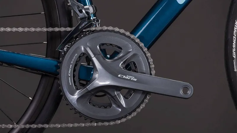 Cube Attain Pro Road Bike in Nautica and Prism-3