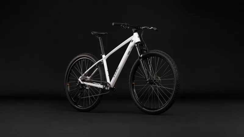 Cube Aim ONE Mountain Bike in White and Black-8