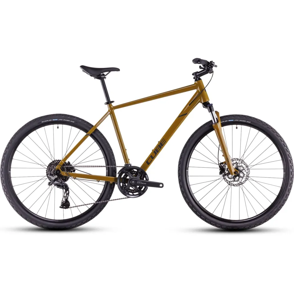 Team Cycles Cube Nature Pro Hybrid Bike in Willowgreen and Black | Interest FREE Finance & Online Refund Policy.
