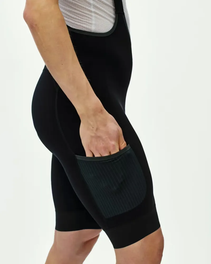 Pas Normal Studios Escapism Cargo Bibs in Black-8