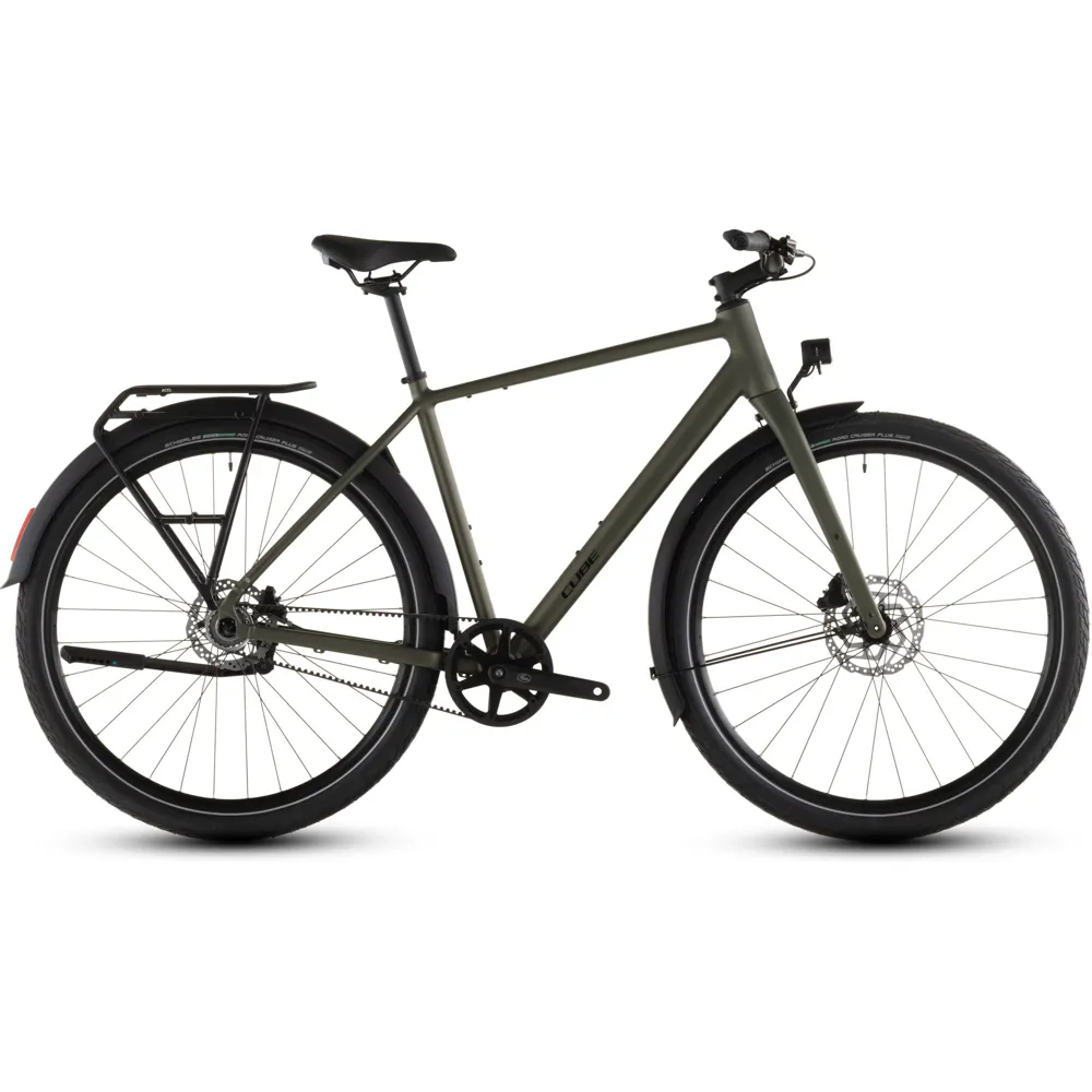 Team Cycles Cube Editor One FE Hybrid Bike in Reedgreen and Black | Interest FREE Finance & Online Refund Policy.