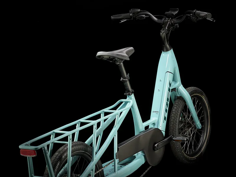 TREK Fetch+ 2 500Wh Electric Cargo Bike in Blue Sage-1