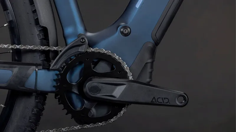 Cube Reaction Hybrid Performance FE 600Wh Electric Mountain Bike in Indigoblue and Reflex-2
