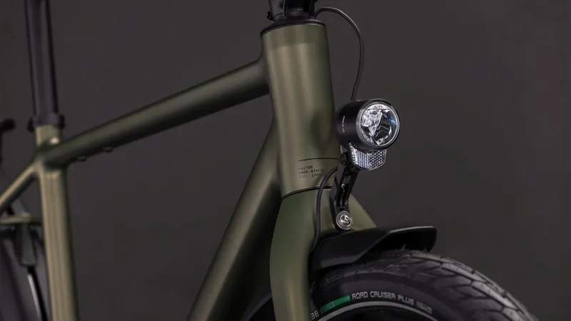 Cube Editor One FE Hybrid Bike in Reedgreen and Black-4