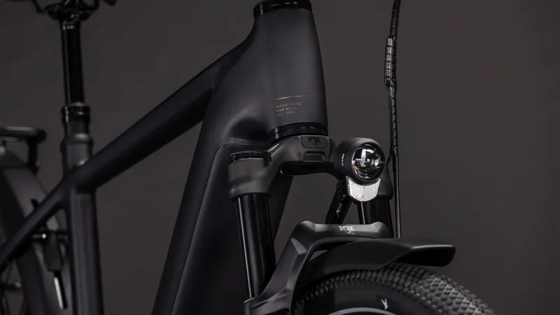 Cube Nuride Hybrid SLX 800Wh Electric Hybrid Bike in Black and Gold-4