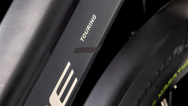 Cube Touring Hybrid Pro 625Wh Electric Hybrid Bike in Metallicgrey and Chrome-5