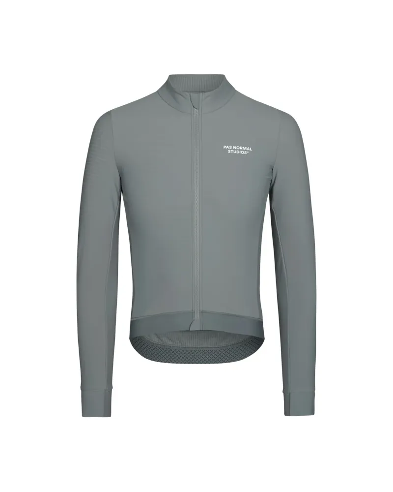 Pas Normal Studios Essential Long Sleeve Jersey in Grey Teal