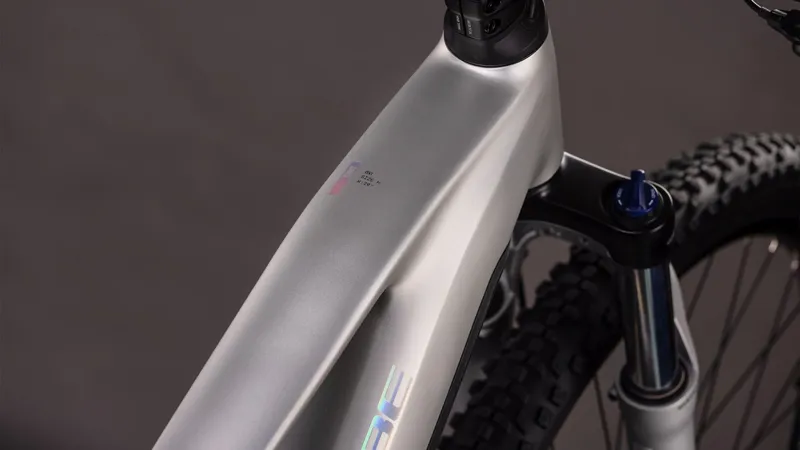 Cube Reaction Hybrid One 800Wh Electric Mountain Bike in Sleekgrey and Prism-4