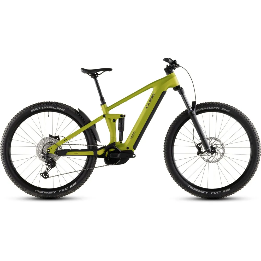 Team Cycles Cube Stereo Hybrid ONE44 Pro 800Wh Electric Full Suspension Mountain Bike in Lizard and Black | Interest FREE Finance & Online Refund Policy.