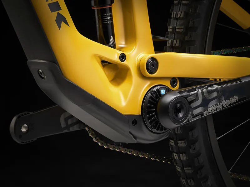 TREK Fuel EXe 9.9 XX1 AXS 360Wh Full Suspension Electric Mountain Bike in Baja Yellow-9