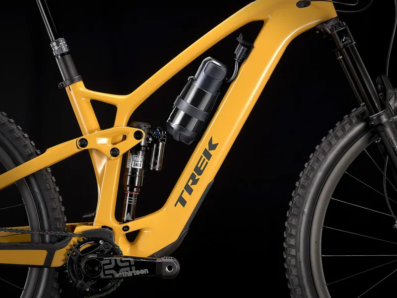 TREK Fuel EXe 9.9 XX1 AXS 360Wh Full Suspension Electric Mountain Bike in Baja Yellow-10