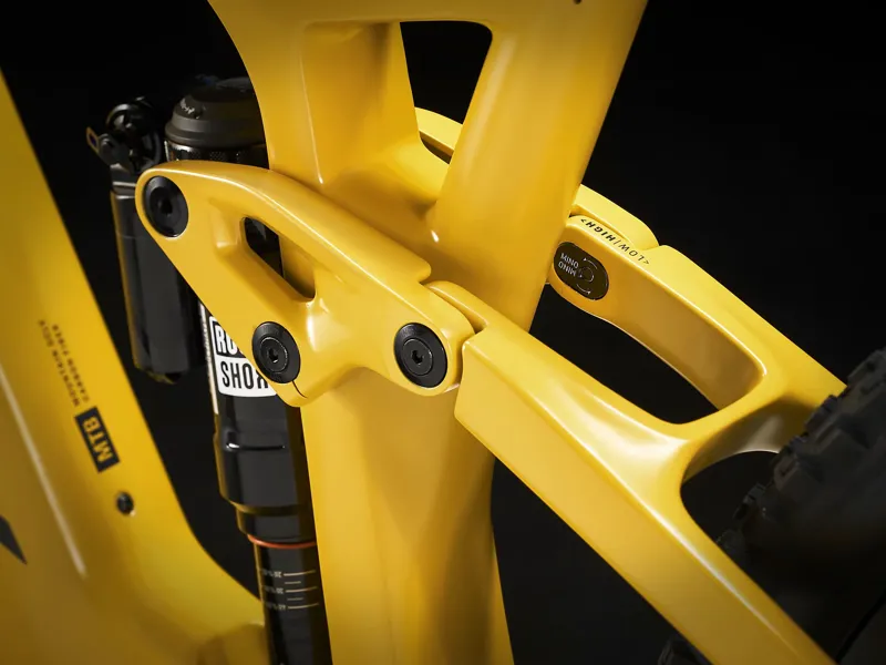 TREK Fuel EXe 9.9 XX1 AXS 360Wh Full Suspension Electric Mountain Bike in Baja Yellow-5