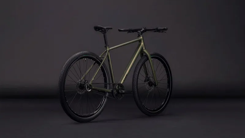Cube Editor One Hybrid Bike in Reedgreen and Black-7