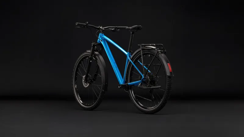 Cube Aim Pro FE Hardtail Mountain Bike in Topasblue and Blue-9