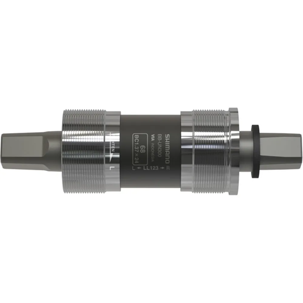 Team Cycles Shimano UN300 BS Square Taper Bottom Bracket - Silver | Interest FREE Finance & Online Refund Policy.