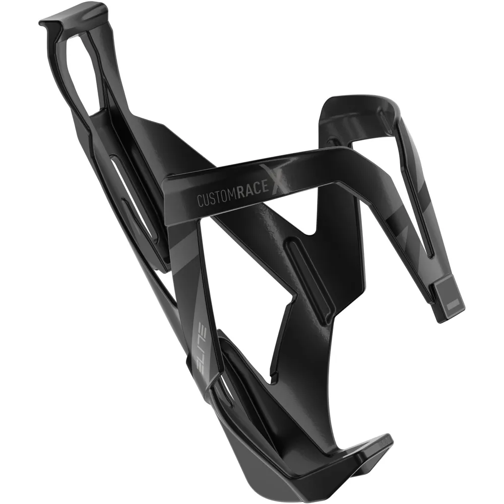 Team Cycles Elite Custom Race X Resin Bottle Cage in Gloss Black | Interest FREE Finance & Online Refund Policy.