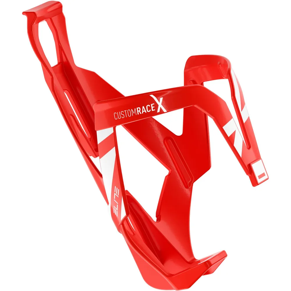 Team Cycles Elite Custom Race X Resin Bottle Cage in White and Red | Interest FREE Finance & Online Refund Policy.