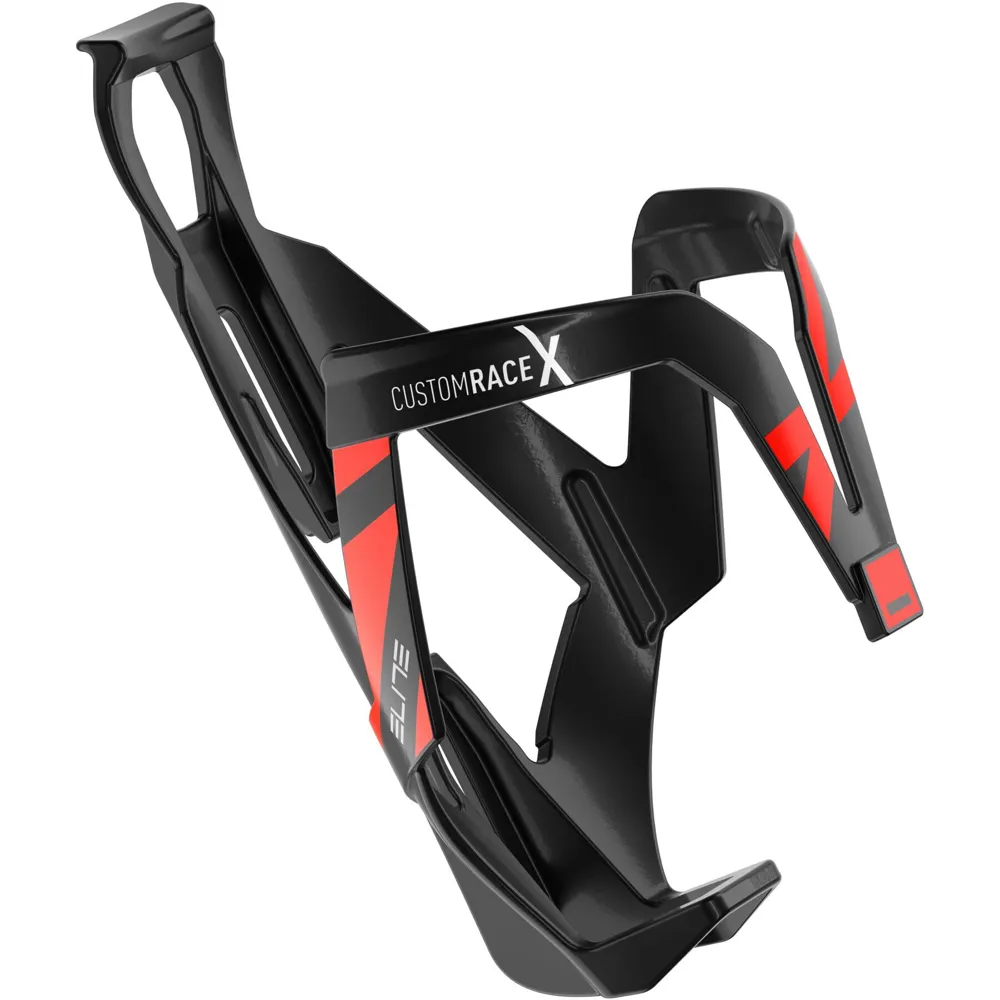 Team Cycles Elite Custom Race X Resin Bottle Cage in Black and Red | Interest FREE Finance & Online Refund Policy.