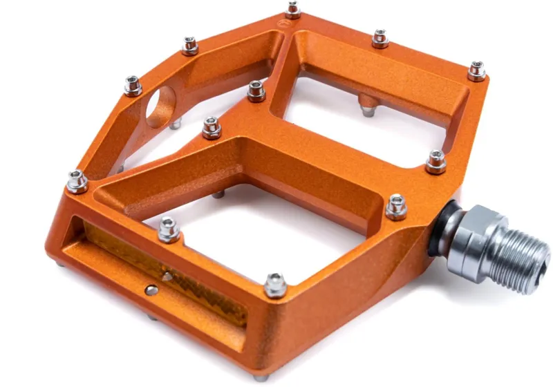 Acid A3-ZP R Flat Mountain Bike Pedals in Orange-2