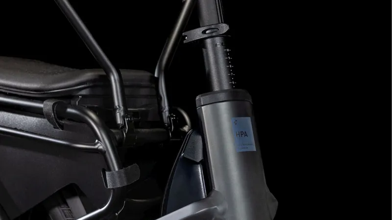 Cube Longtail Hybrid Family 725Wh Electric Cargo Bike in Grey and Reflex-5