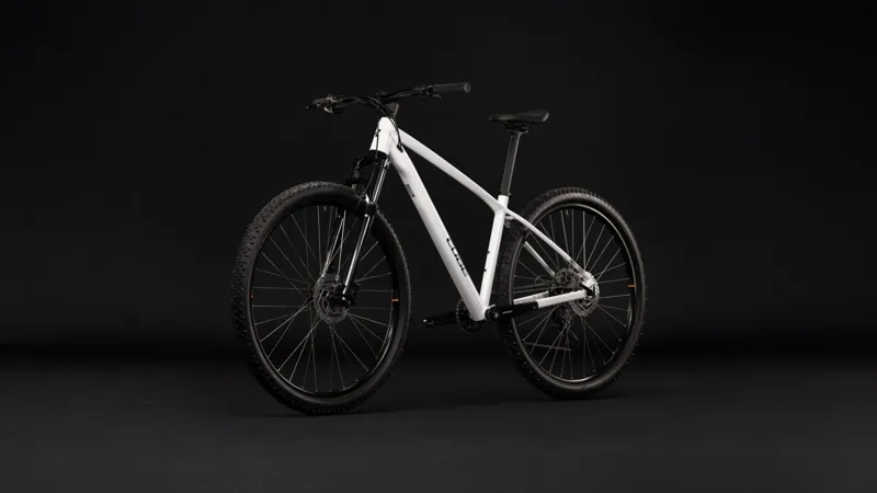 Cube Aim ONE Mountain Bike in White and Black-9