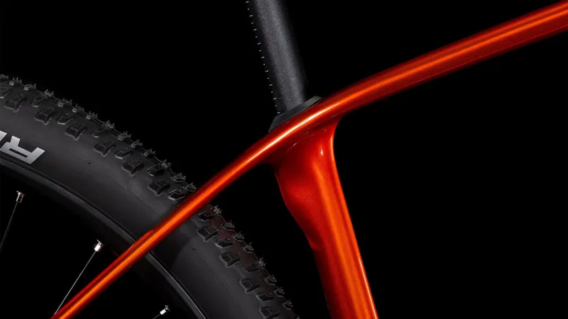 Cube Reaction C:62 Pro Mountain Bike in Electricorange and Spice-5