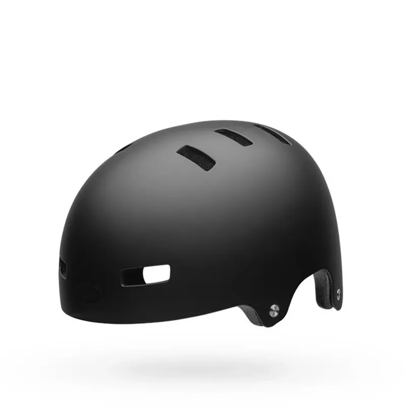 Bell Local Solid BMX Helmet in Black-3