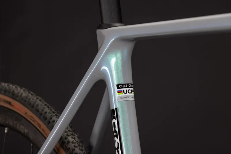 Cube Cross Race C:62 Pro Cyclocross Bike in Greenfusion and Black-3