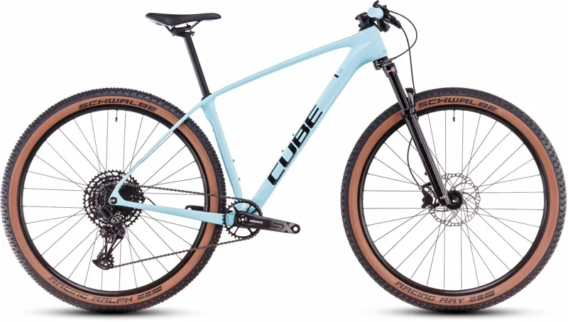 Cube Reaction C:62 ONE Mountain Bike in Dazzle and Black
