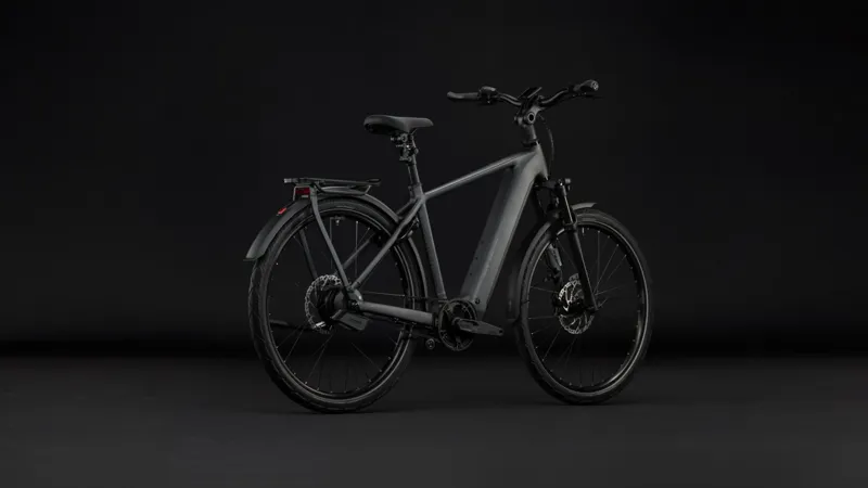 Cube Kathmandu Hybrid Deluxe EXC 800Wh Electric Hybrid Bike in Stealthgrey and Grey-8