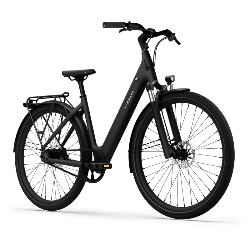 Tenways CGO 800S 460Wh Electricy City Bike in Midnight Black-1