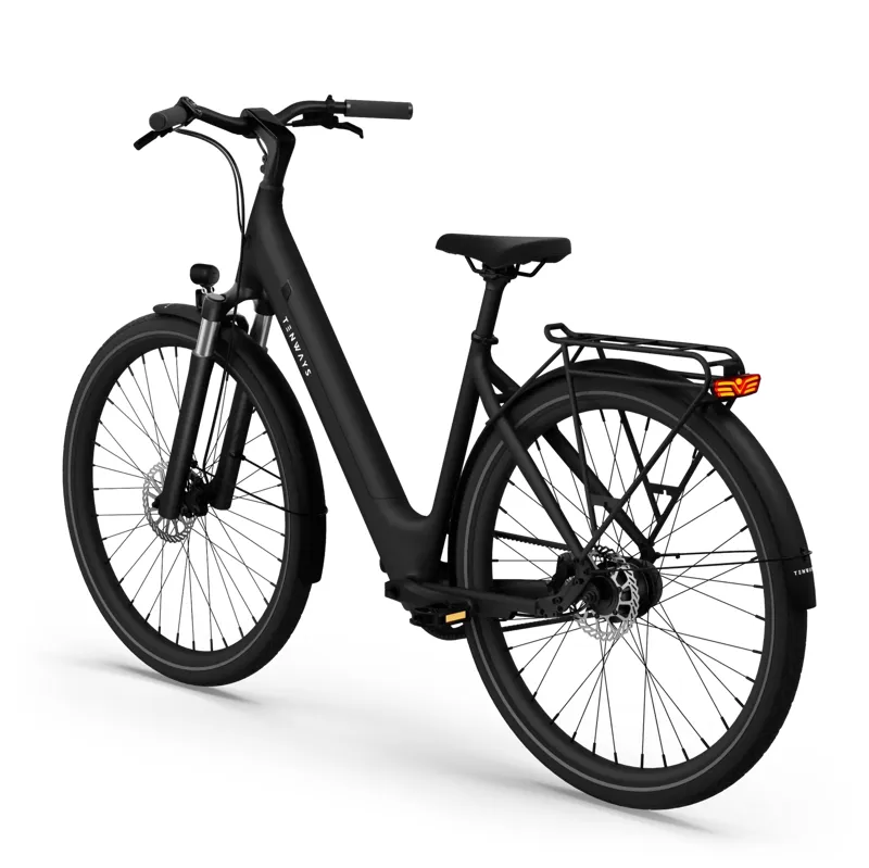Tenways CGO 800S 460Wh Electricy City Bike in Midnight Black-2