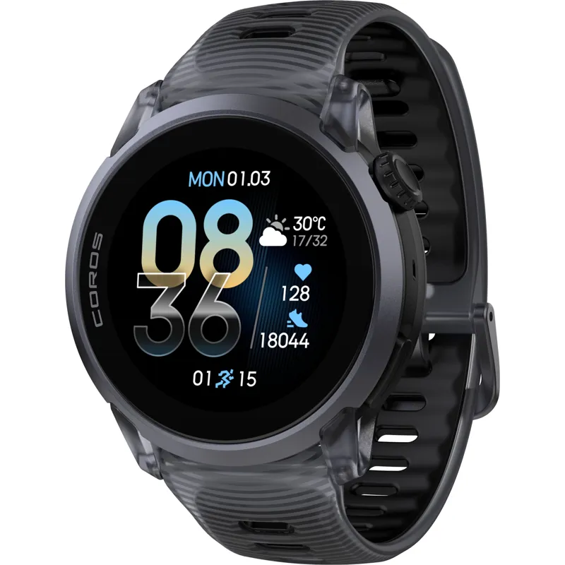 Coros Pace 4 GPS Sport Watch in Crystal Black