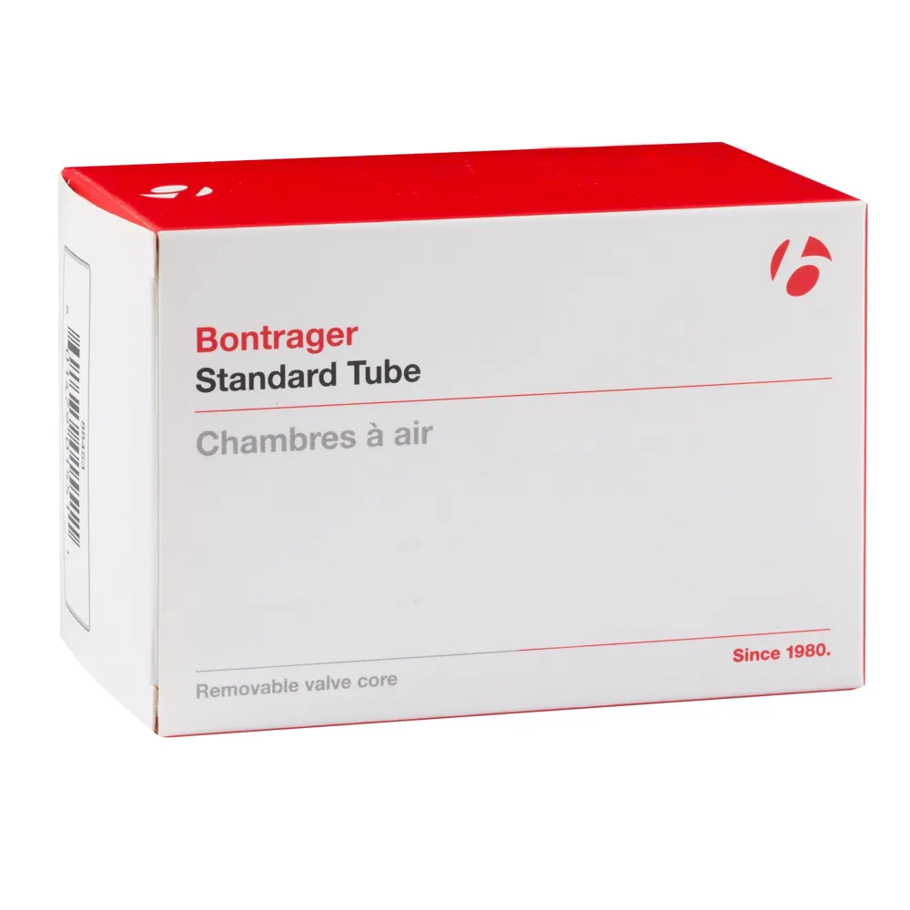 Team Cycles Bontrager Standard 700 x 20-25C 48mm Presta Valve Inner Tube in Black | Interest FREE Finance & Online Refund Policy.