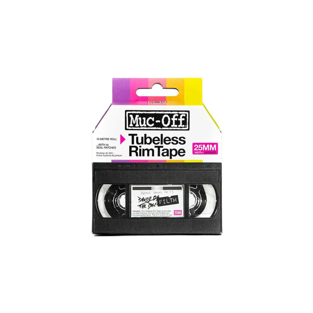 Team Cycles Muc Off 10m Rim Tape Roll - 25mm | Interest FREE Finance & Online Refund Policy.