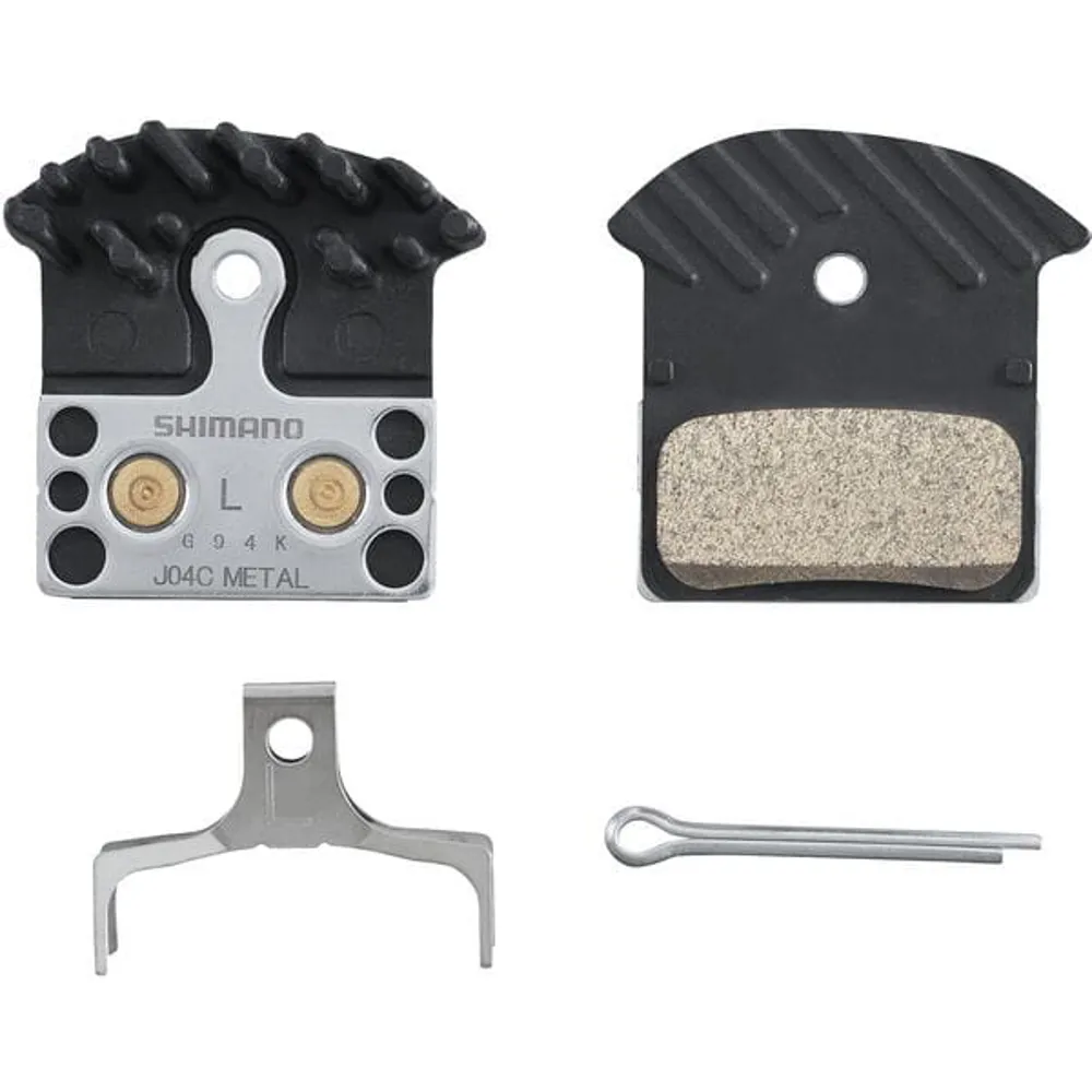 Team Cycles Shimano J04C metal pad and spring with fin | Interest FREE Finance & Online Refund Policy.