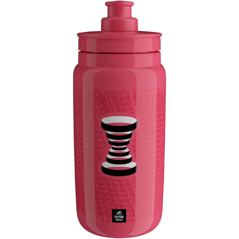 Elite Fly Team Giro Iconic Bottle in Pink - 550ml 