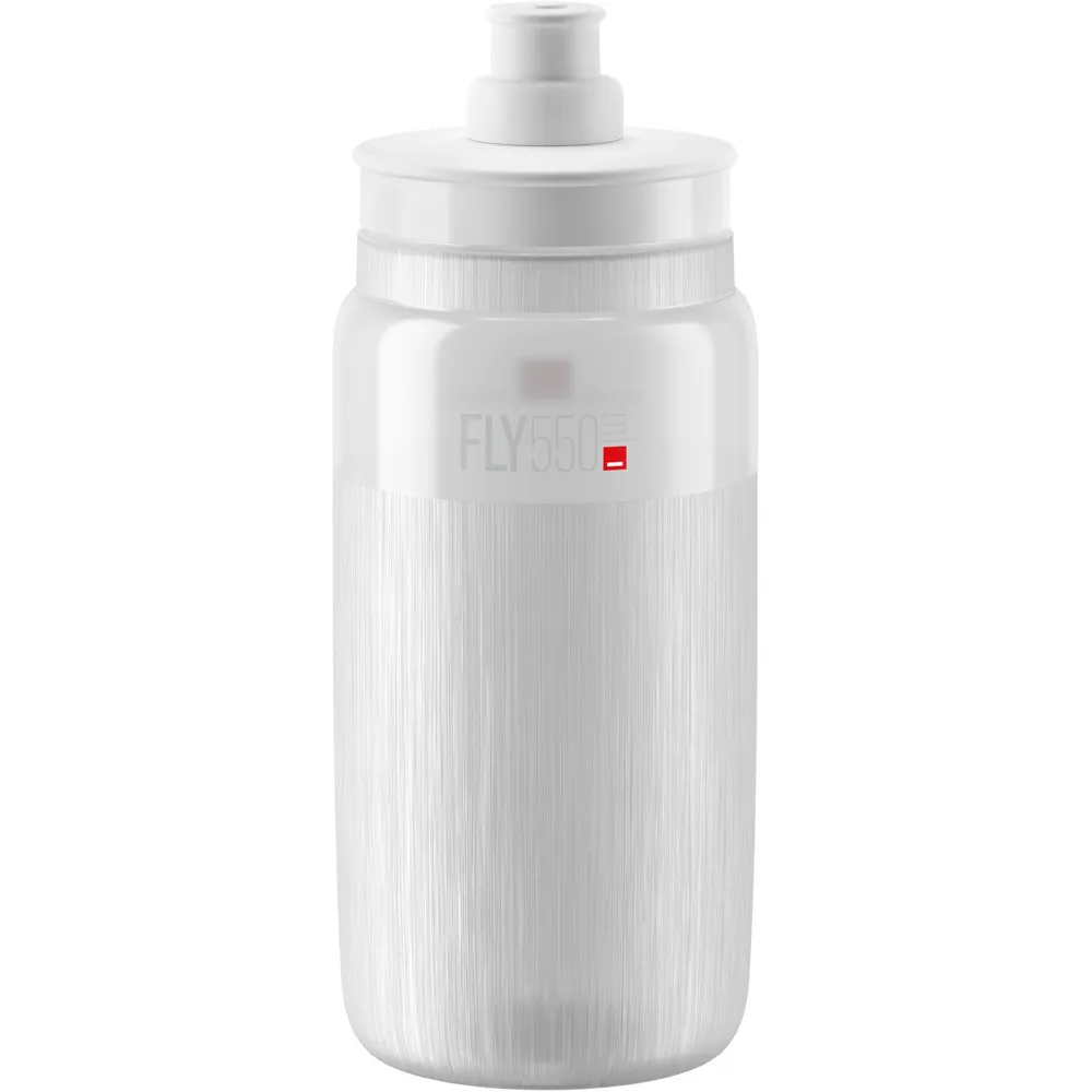 Team Cycles Elite Fly Tex Bottle in Clear and White - 550ml | Interest FREE Finance & Online Refund Policy.